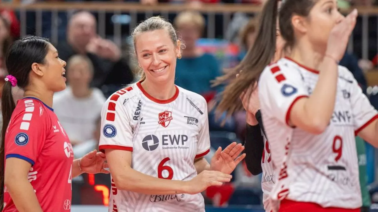 Volleyball Bundesliga: Potsdamer Volleyballerinnen holen wichtigen Sieg gegen Suhl