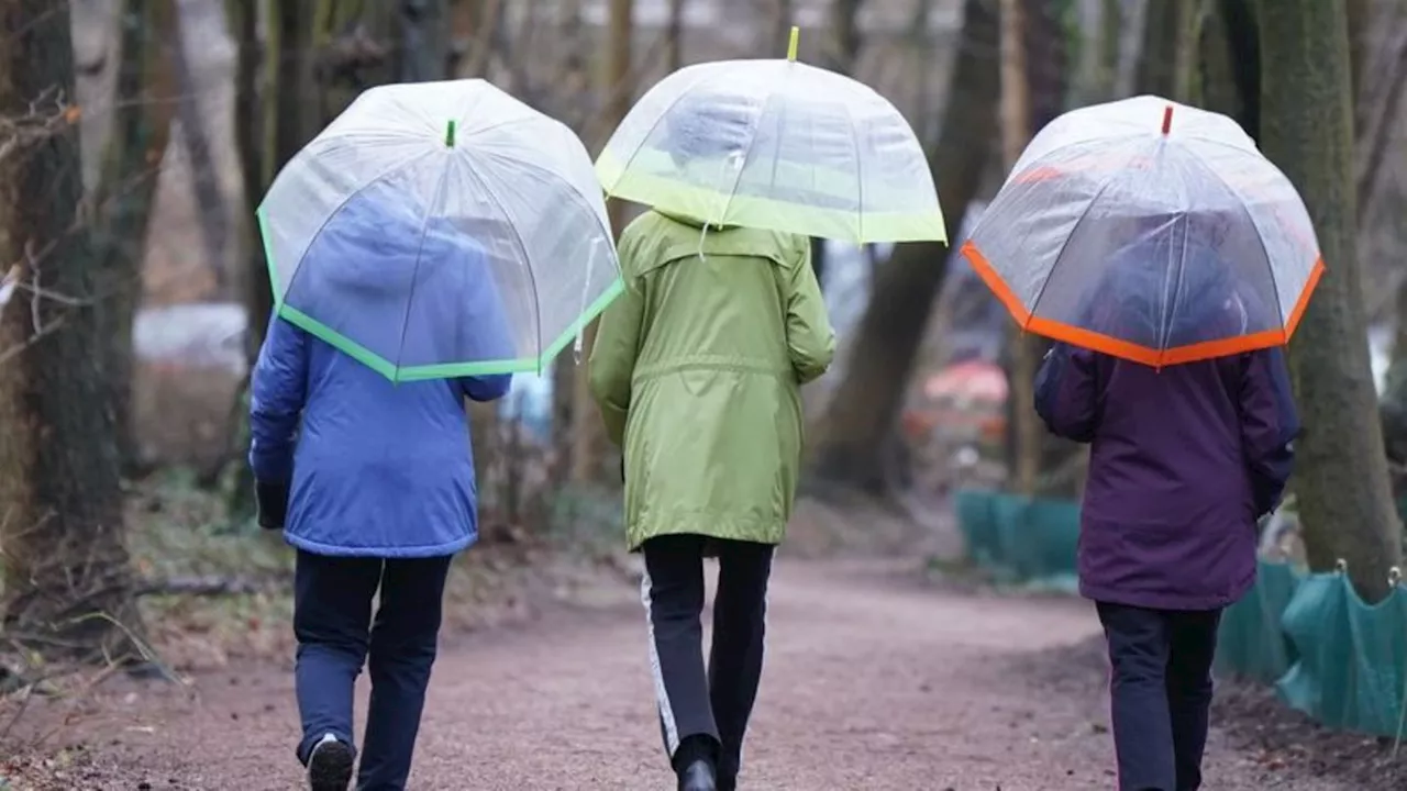 Wetter: Grau und nass zum Wochenstart in Hessen