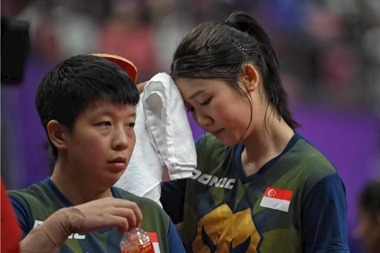 Singapore women’s table tennis team fail to qualify for Olympics for the first time