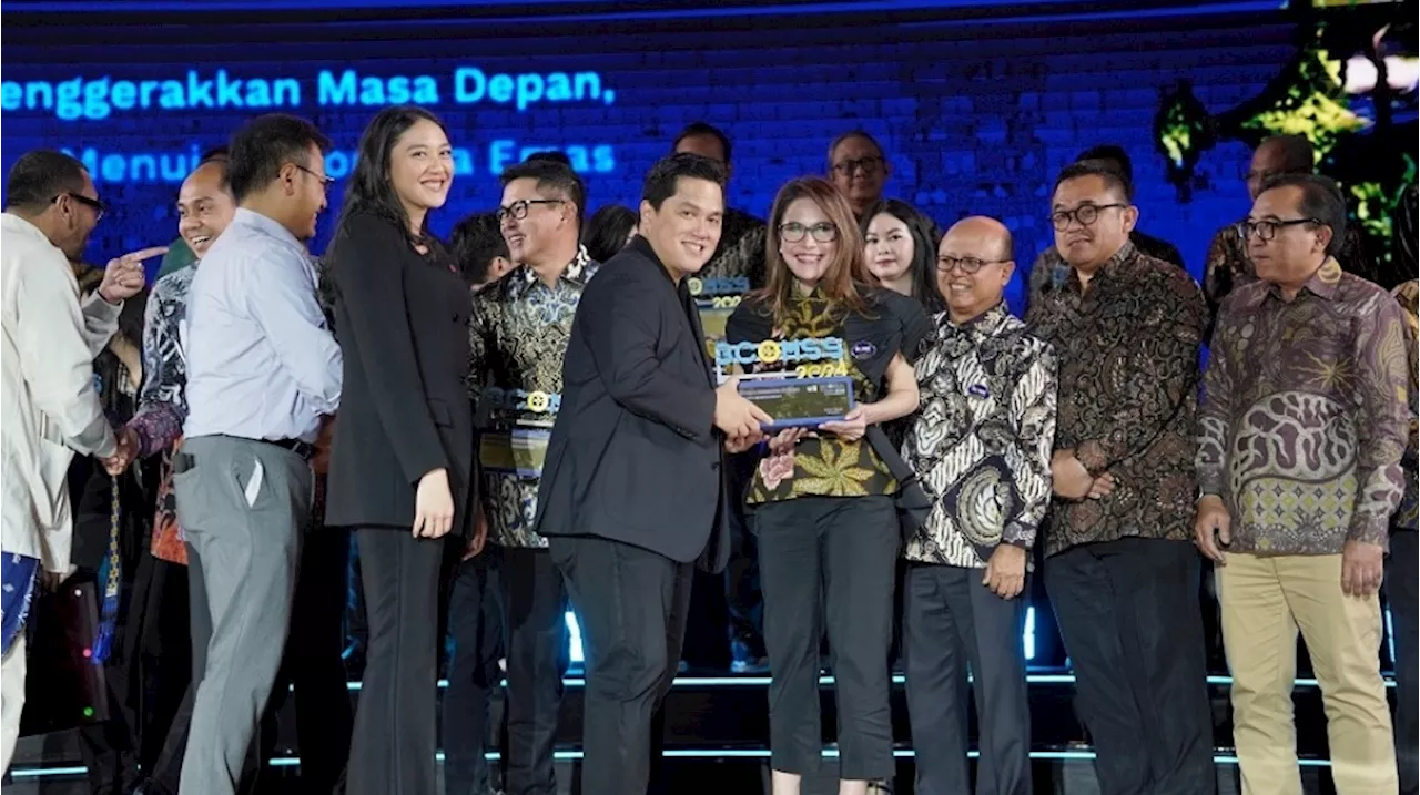 Grup Pertambangan Ini Terima Penghargaan Best Corporate Action Handling di BCOMSS 2024