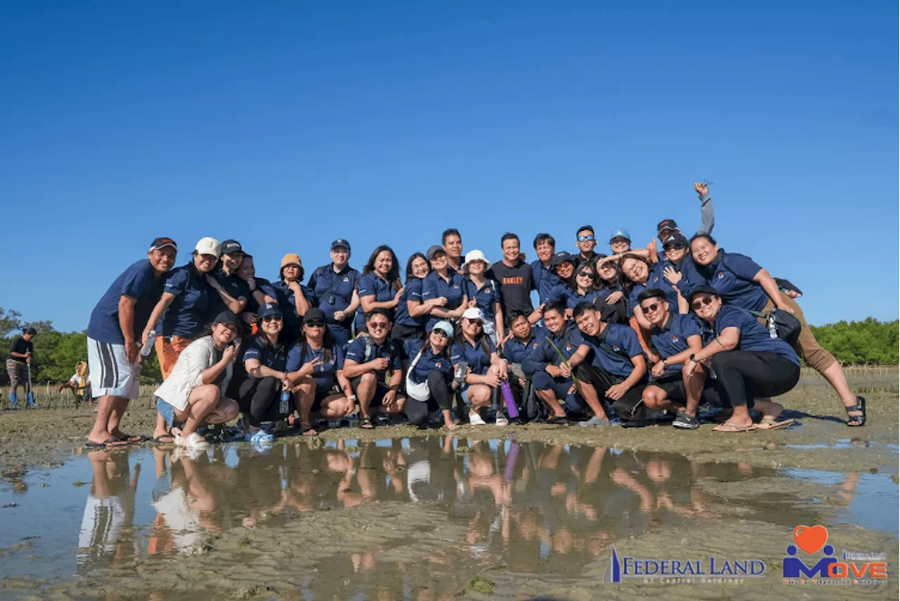 Federal Land spearheads coastal revival through mangrove planting in Carcar City