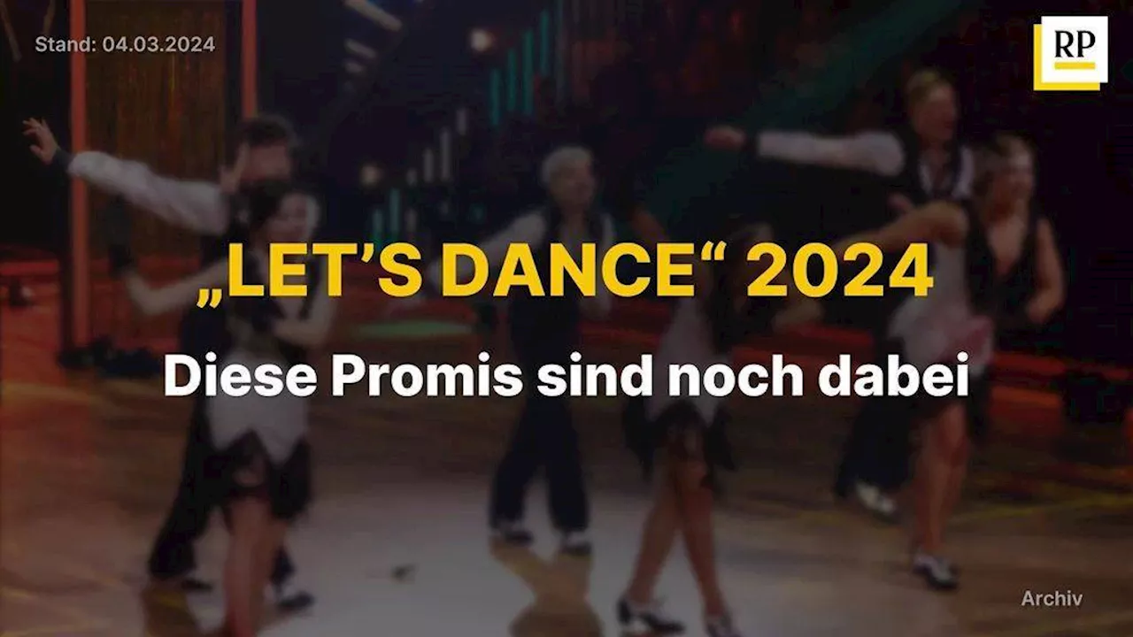 Video: „Let's Dance“ 2024: Diese Promis sind noch dabei