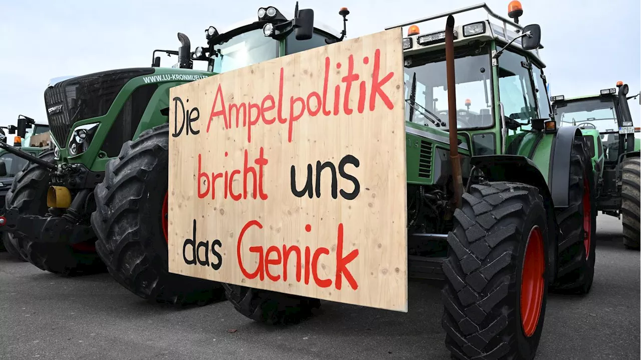 Zunehmende Radikalisierung von Protesten: Bauernverband könnte zu Kompromiss im Ringen um Agrardiesel bereit sein