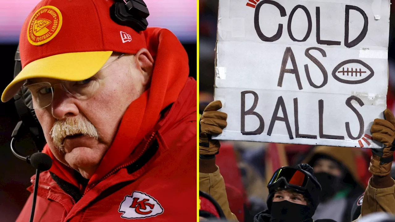 Fans who developed frostbite during the Miami Dolphins-Kansas City Chiefs playoff game might need...