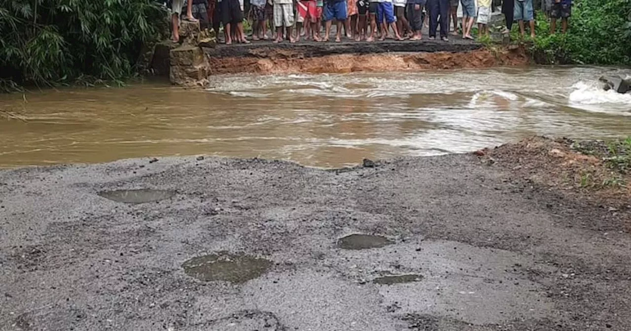 Ubatuba (SP) decreta situação de emergência após temporais e queda de ponte