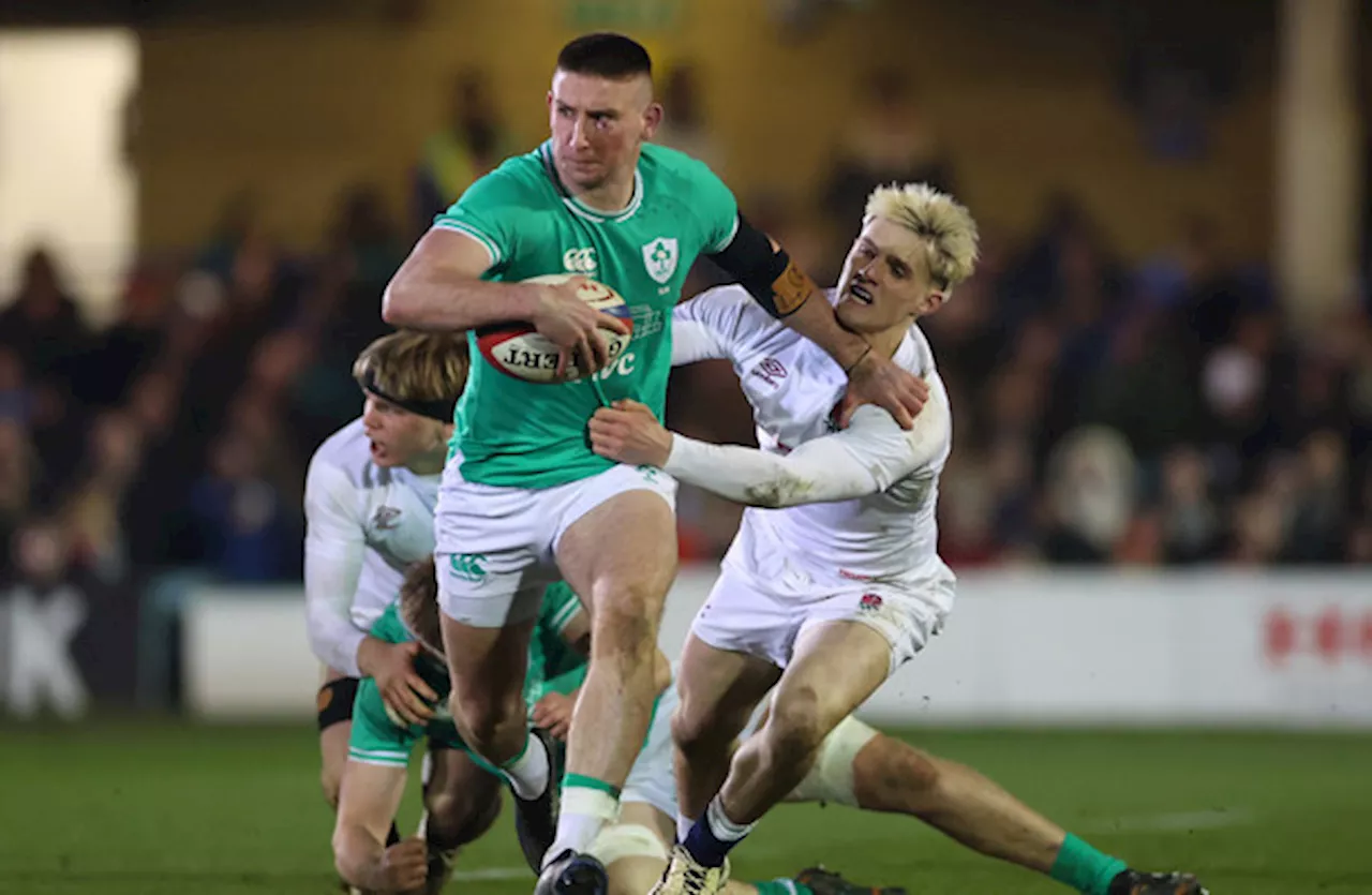 Ireland U20s rescue last-gasp draw against England to keep Six Nations title ambitions alive