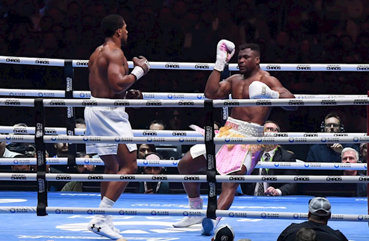 Watch: Anthony Joshua destroys Francis Ngannou inside two rounds