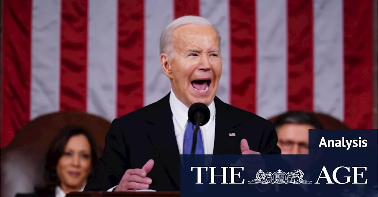 Biden fires up to take Republican hecklers and Trump head on