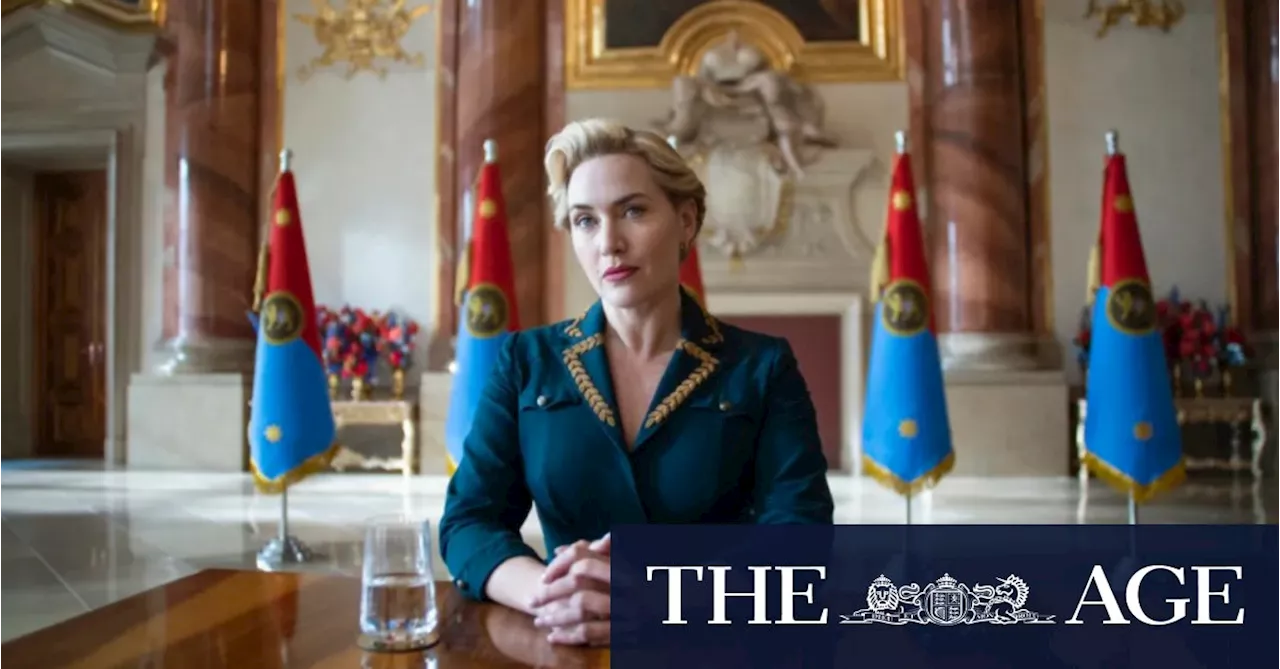 Kate Winslet reigns in a new satire about an unstable leader