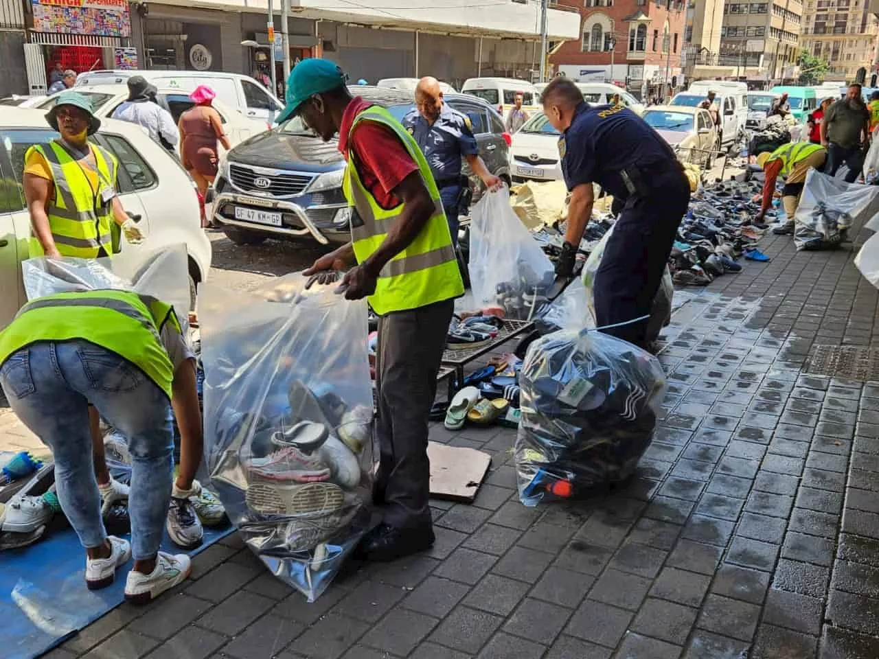 Joburg CBD takedown: Police seize fake goods worth millions