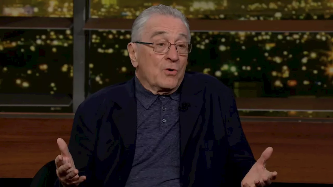 Robert De Niro Slams Donald Trump on ‘Real Time With Bill Maher’