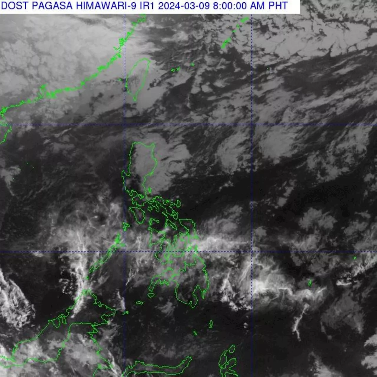 Fair weather with occasional rains in PH