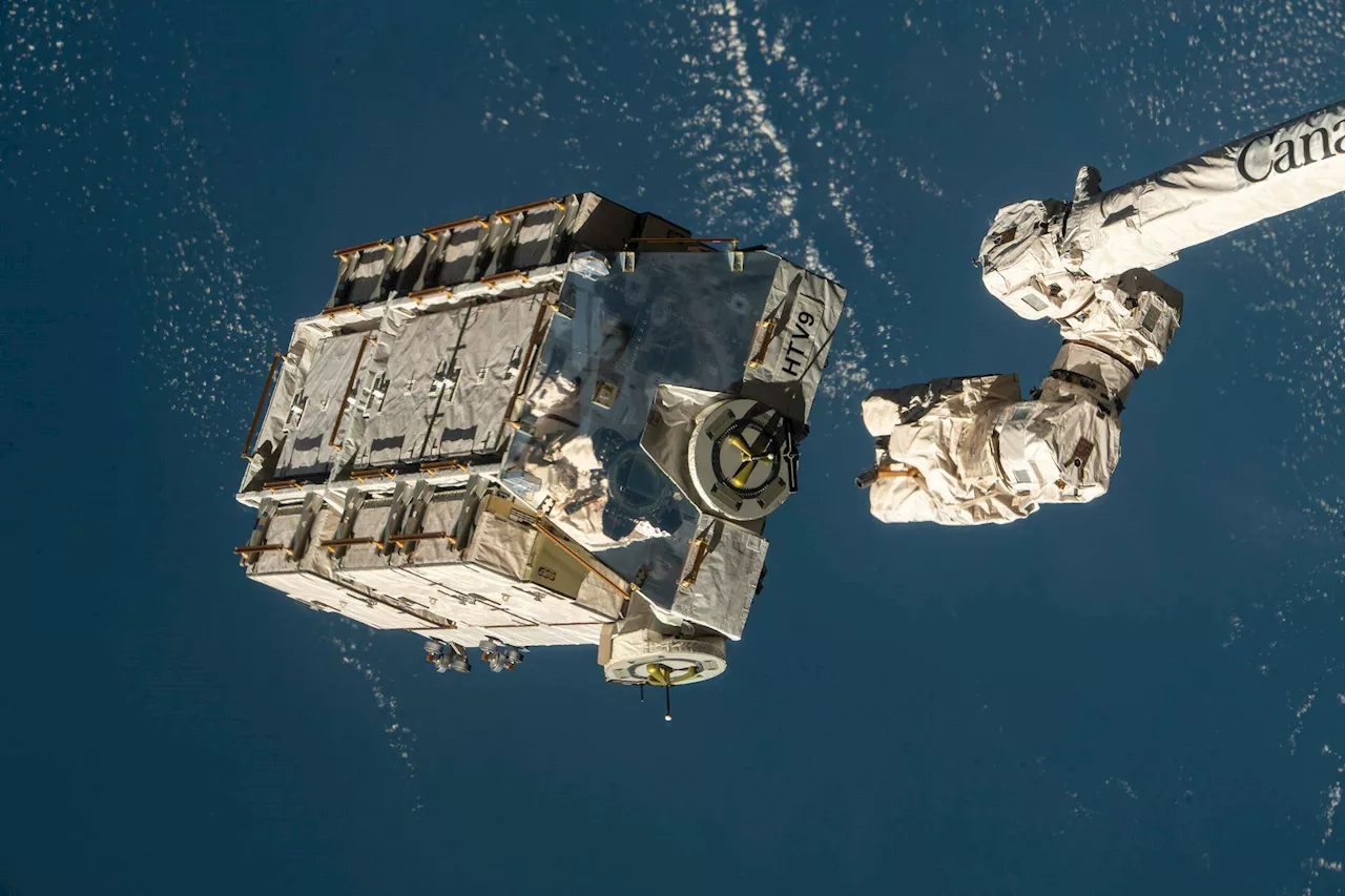 Grab a helmet because retired ISS batteries are hurtling back to Earth