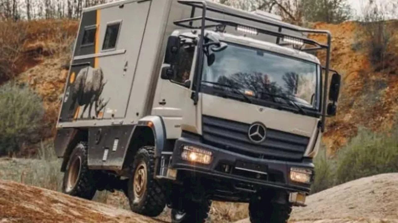 Inside ‘rhinoceros on wheels’ motorhome with everything you need to survive apocalypse