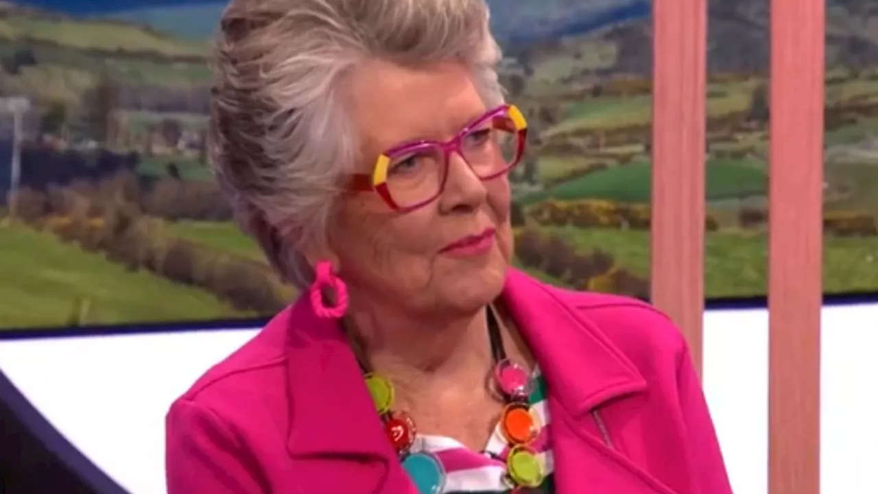 One Show guest Prue Leith forced to apologise after she’s told off by host for swearing live on air...