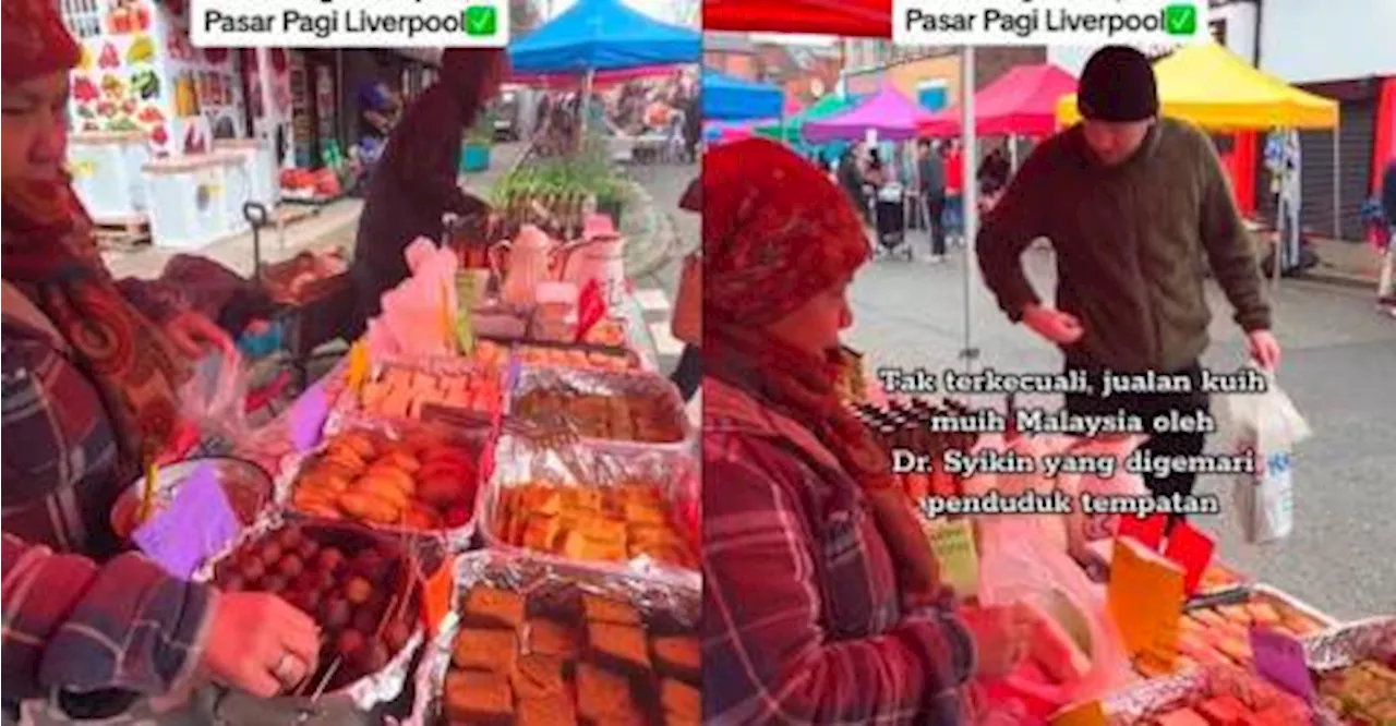 Doctor opens stall selling M’sian kuih at Liverpool market