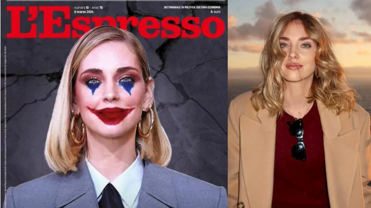 Chiara Ferragni è un pagliaccio sull'Espresso, è polemica: "Irrispettosi"