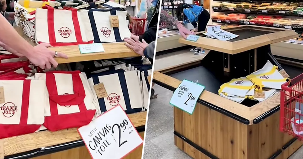 Trader Joe’s Mini Canvas Totes Are Causing Chaos at Stores