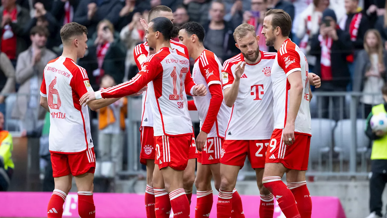 Bayern Munich celebrates