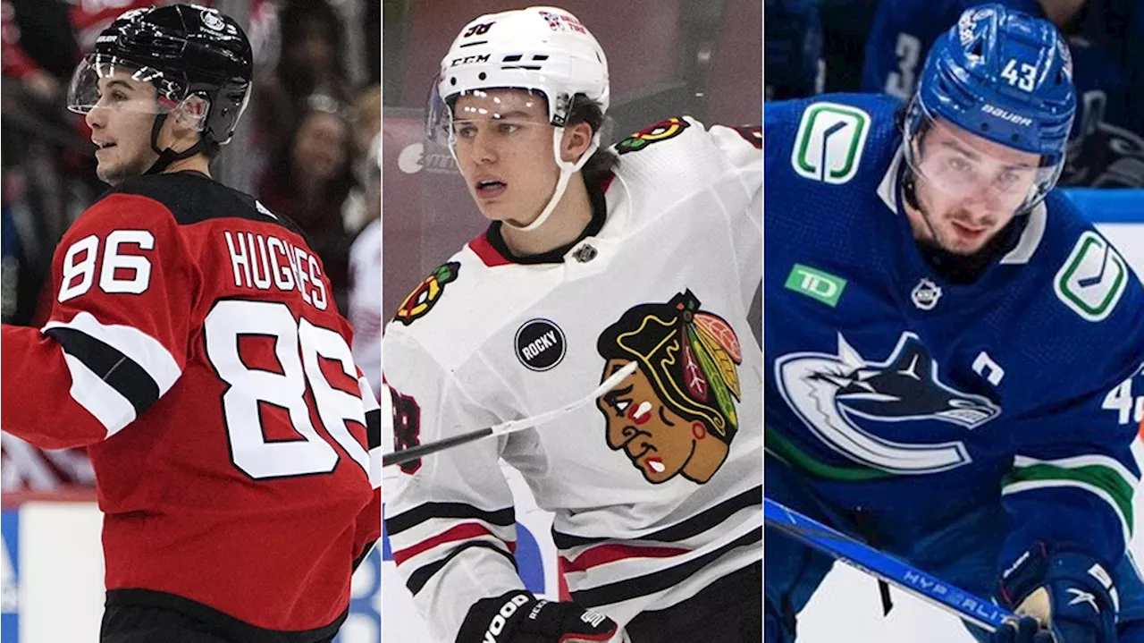 Bedard, Hughes brothers headline TSN's Top 50 Under-24 players