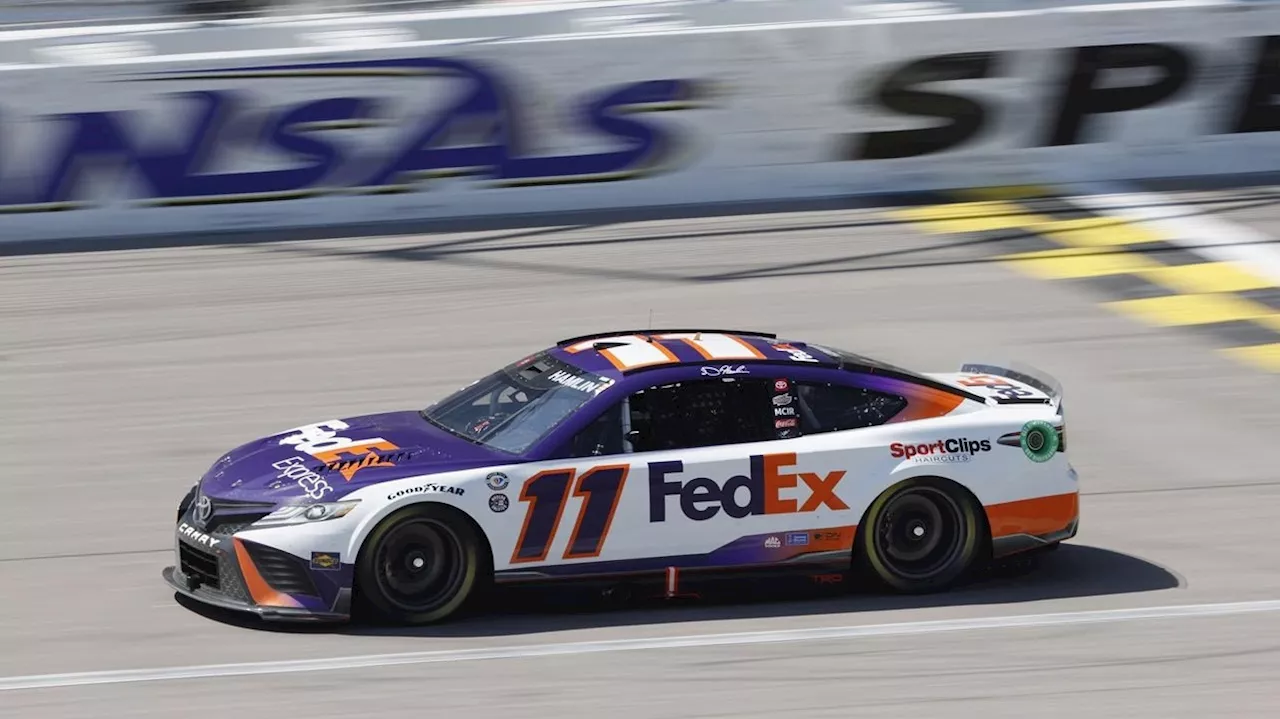 Hamlin wins pole at Phoenix as Toyota gets four of top six spots in qualifying