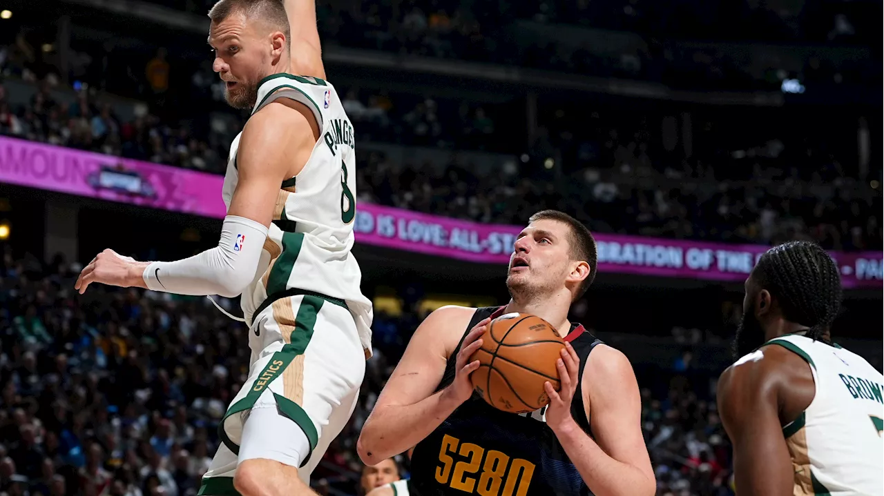 Jokic's triple-double helps Nuggets to season sweep of Celtics