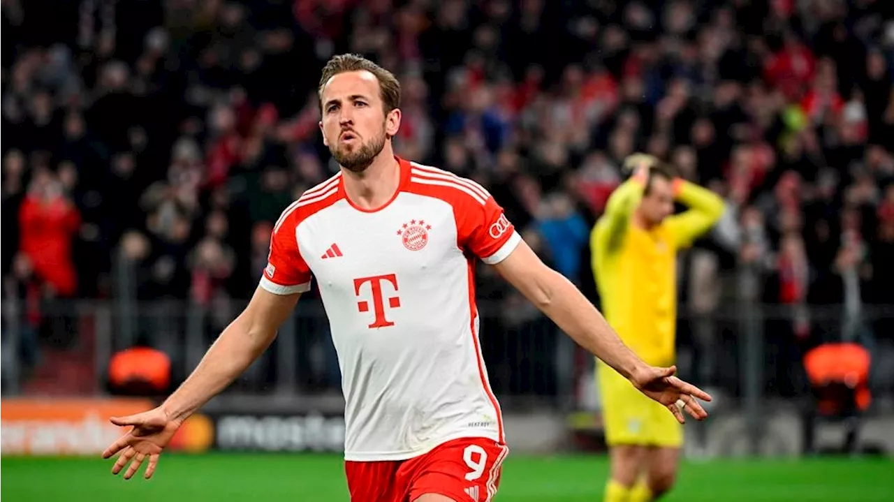 Kane steers Bayern into Champions League quarterfinals with two goals in win over Lazio