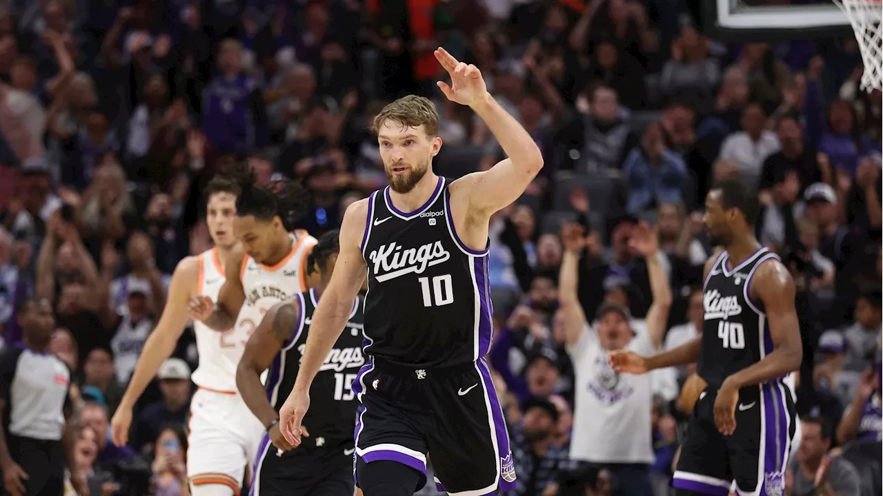 Sabonis’ dunk with 7.7 seconds left sends Kings past Spurs