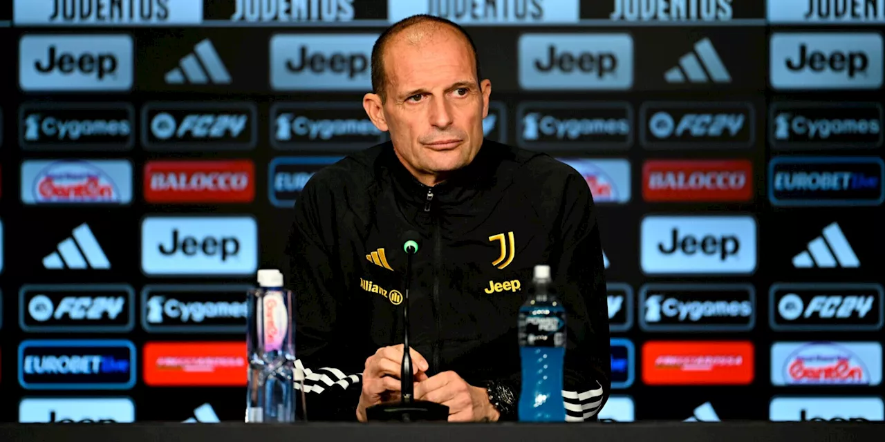 Allegri, conferenza Juve-Atalanta: diretta, orario e dove seguirla in tv