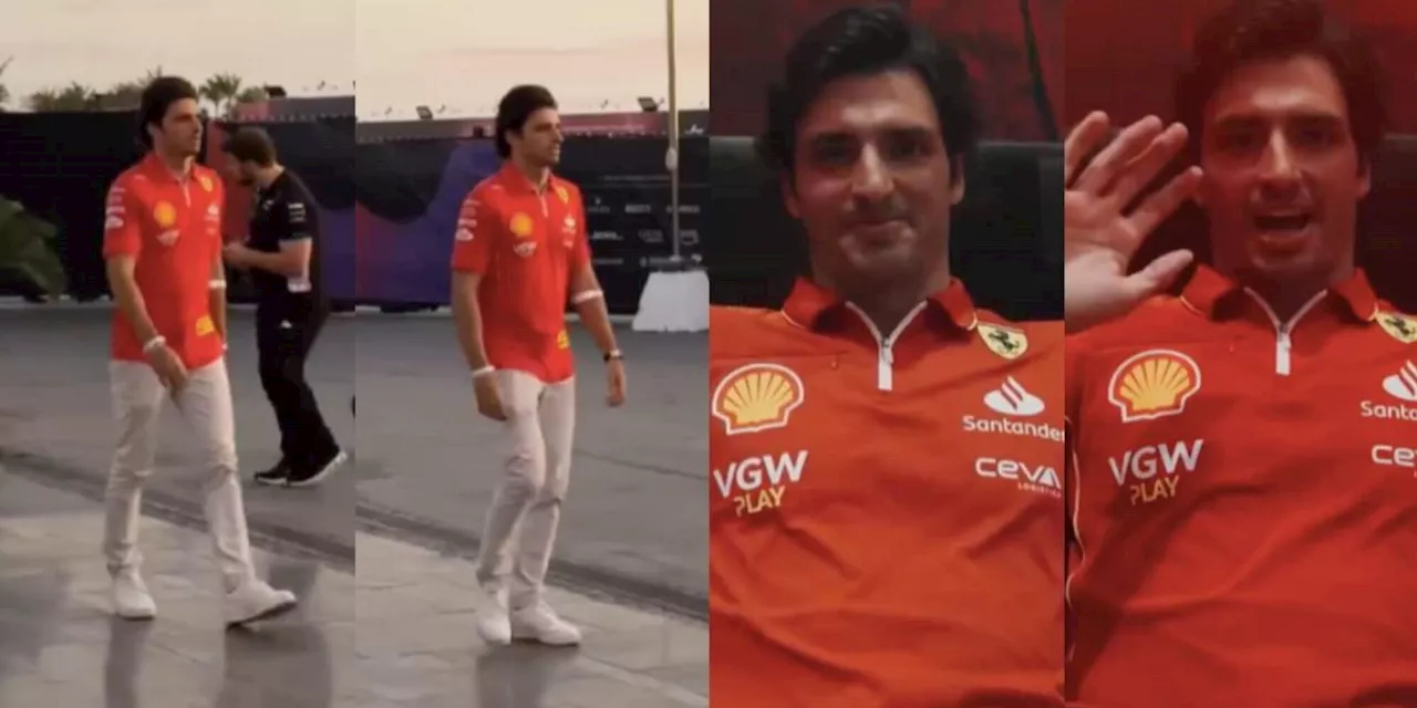 Incredibile Sainz, il gesto del pilota Ferrari che sconvolge tutti in Arabia