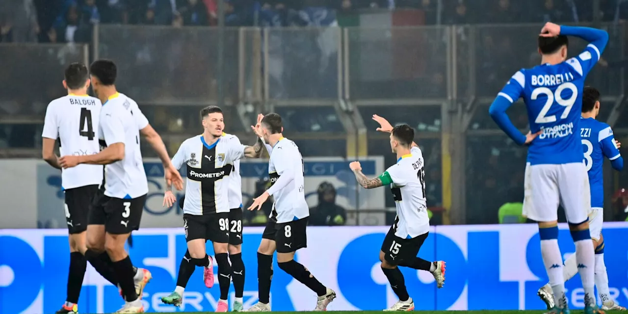 Parma batte Brescia, continua la corsa verso la Serie A: decide Del Prato