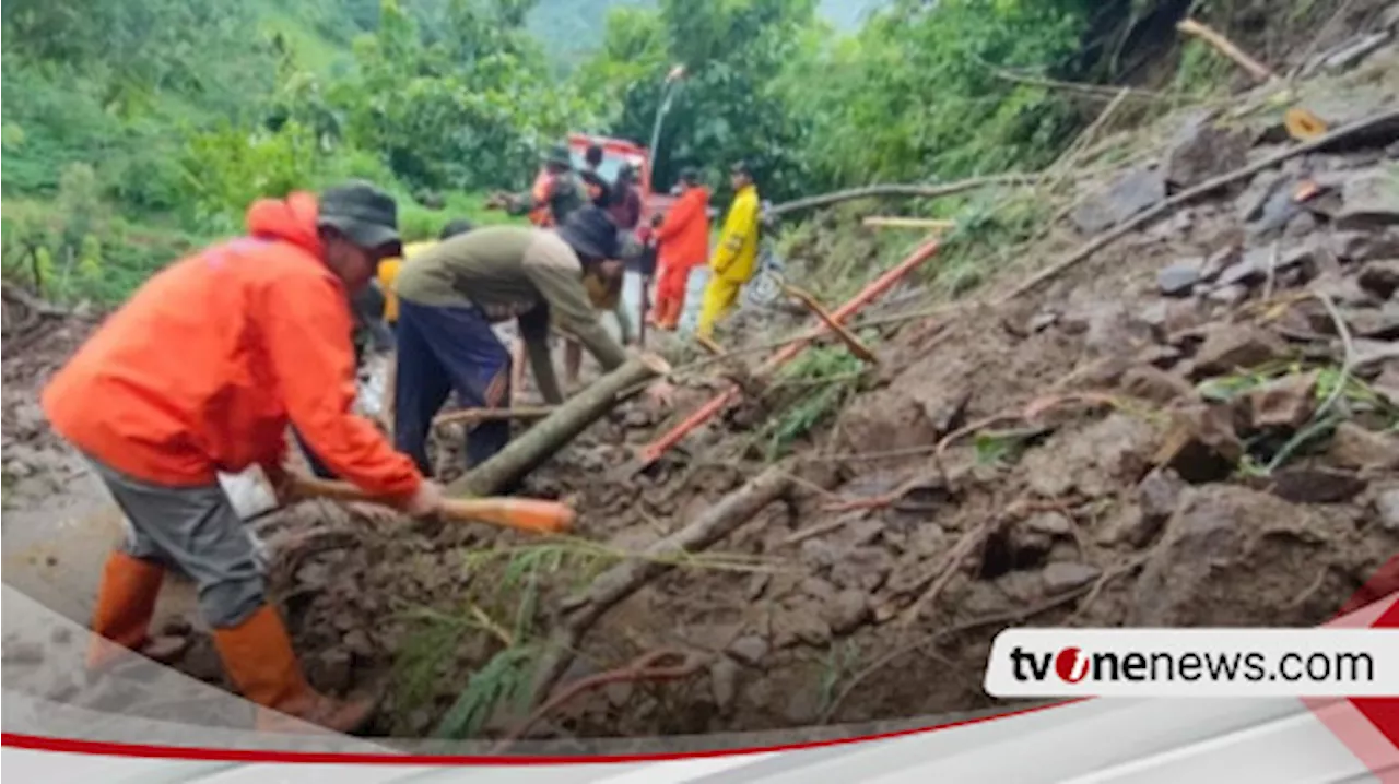 Longsor Terjang Wilayah Kudus Jawa Tengah, Tutup Akses Jalan Antar Desa