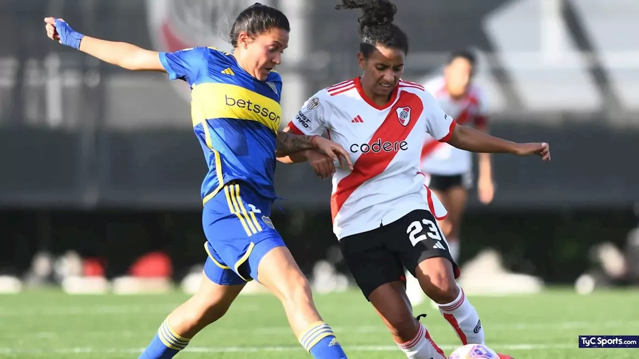 River vs. Boca, por el Superclásico de fútbol femenino: hora, formaciones y TV en vivo