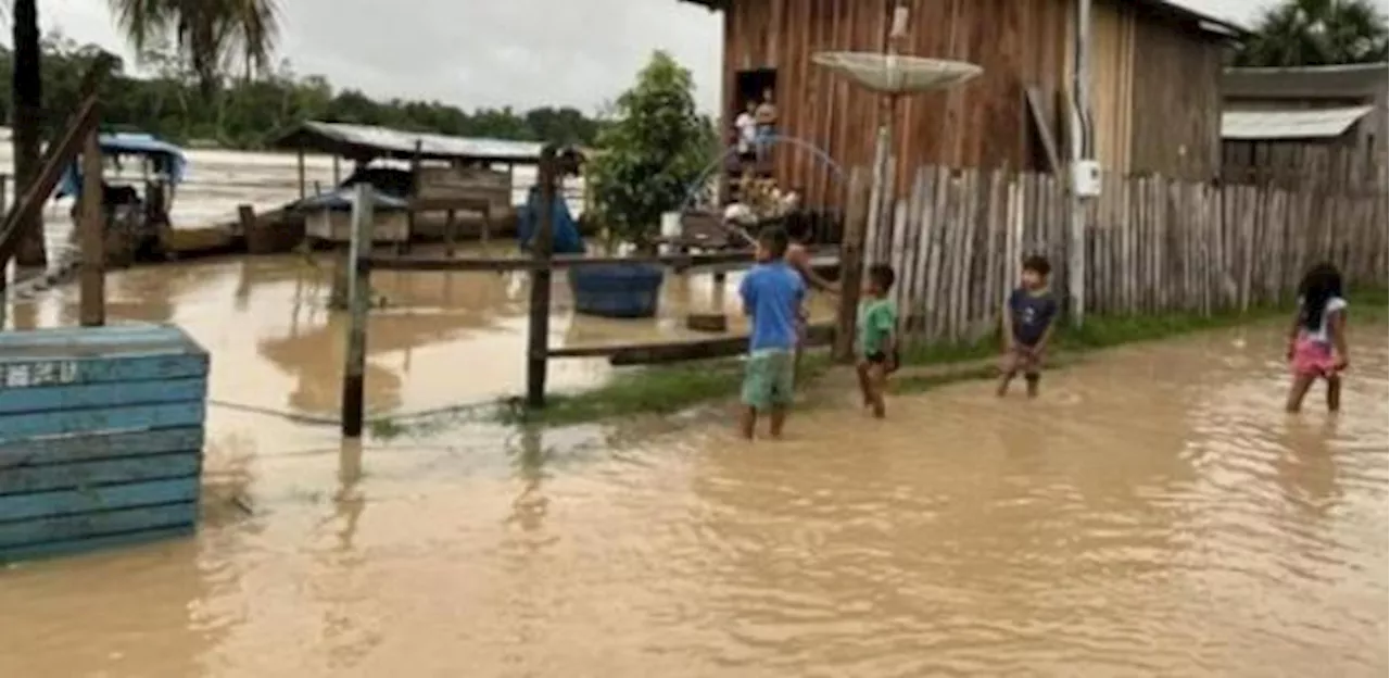 Cheia do Rio Acre é 3ª maior registrada, afirma Defesa Civil de Rio Branco