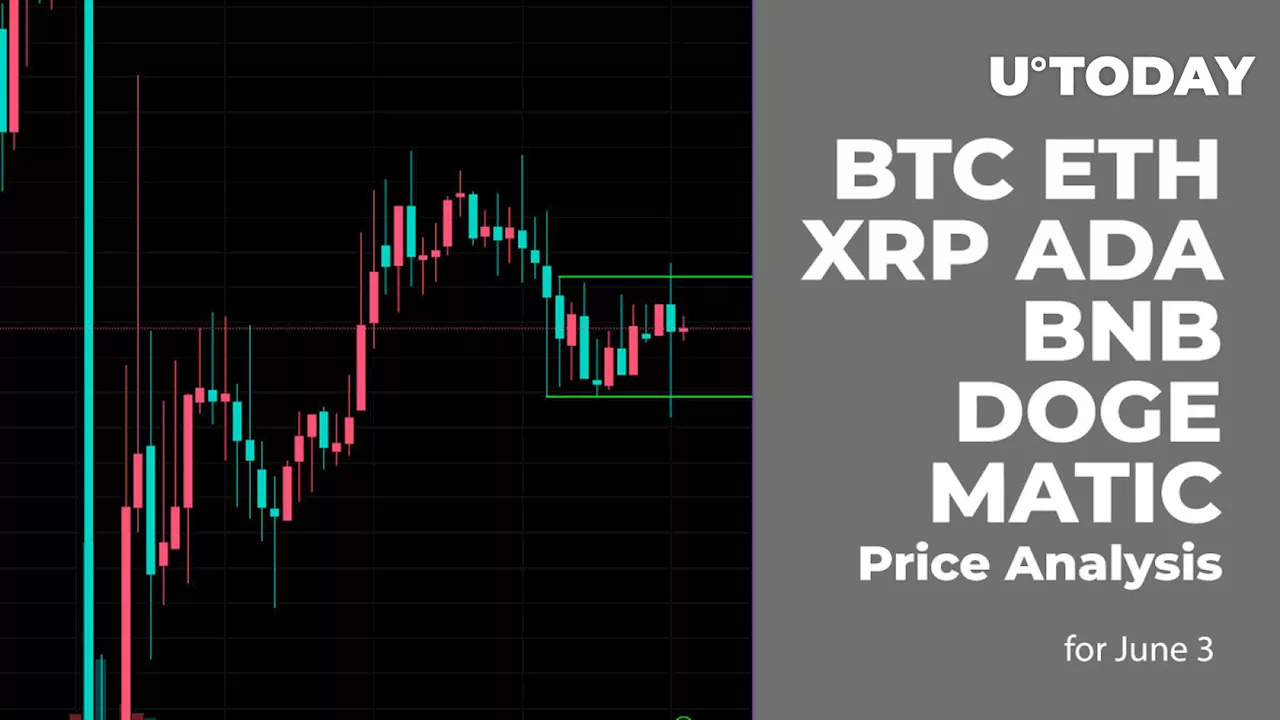 BTC, ETH, XRP, ADA, BNB, DOGE and MATIC Price Analysis for July 3