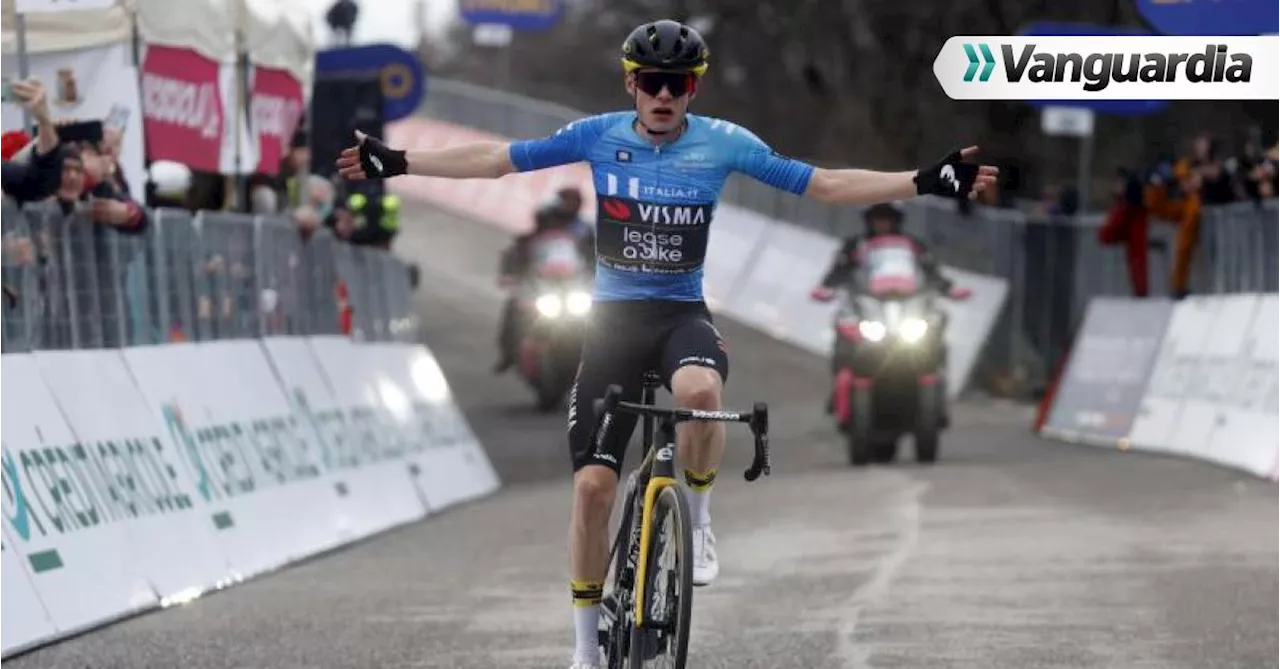 Demoledor ataque de Jonas Vingegaard en la Tirreno Adriático