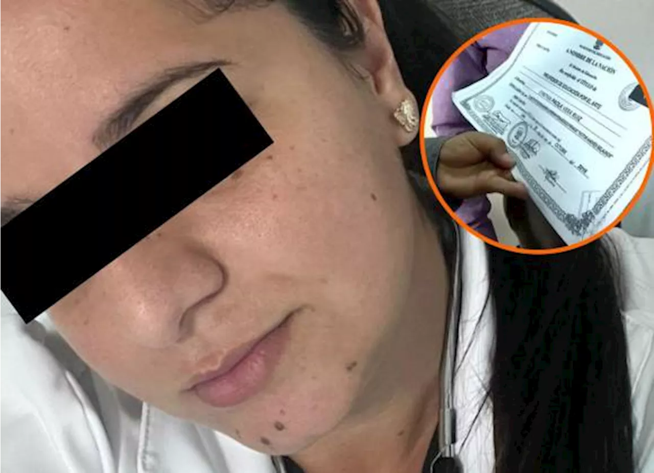 ‘Mi primera chamba’: Arrestan a falsa doctora en Brasil, habría comprado su título en Internet