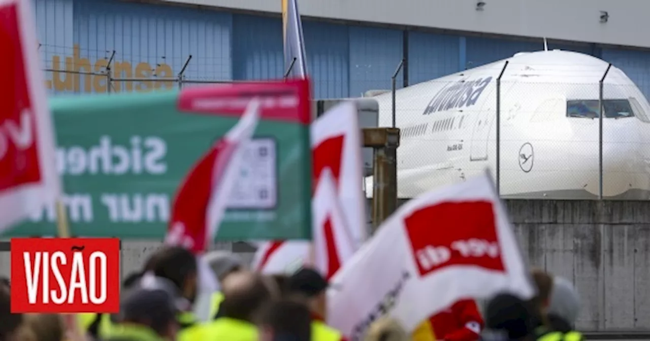 Sindicato convoca greve na Lufthansa para terça e quarta-feira