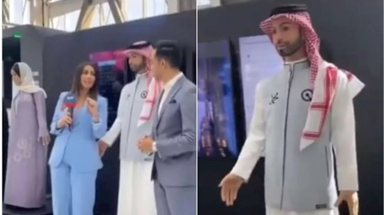 Arab Saudi Perkenalkan Humanoid Baru, Robot Pria Ini Malah Lakukan Hal Tak Senonoh di Depan Publik