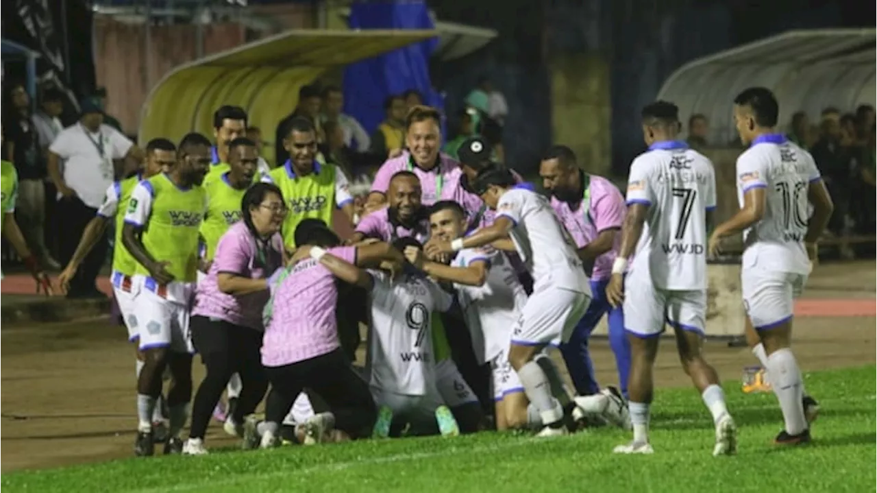 PSBS Biak Juara Liga 2, Pesta di Markas Semen Padang