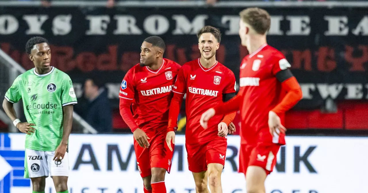 Sterk FC Twente maakt het zich moeilijk tegen Sparta, maar wint wel