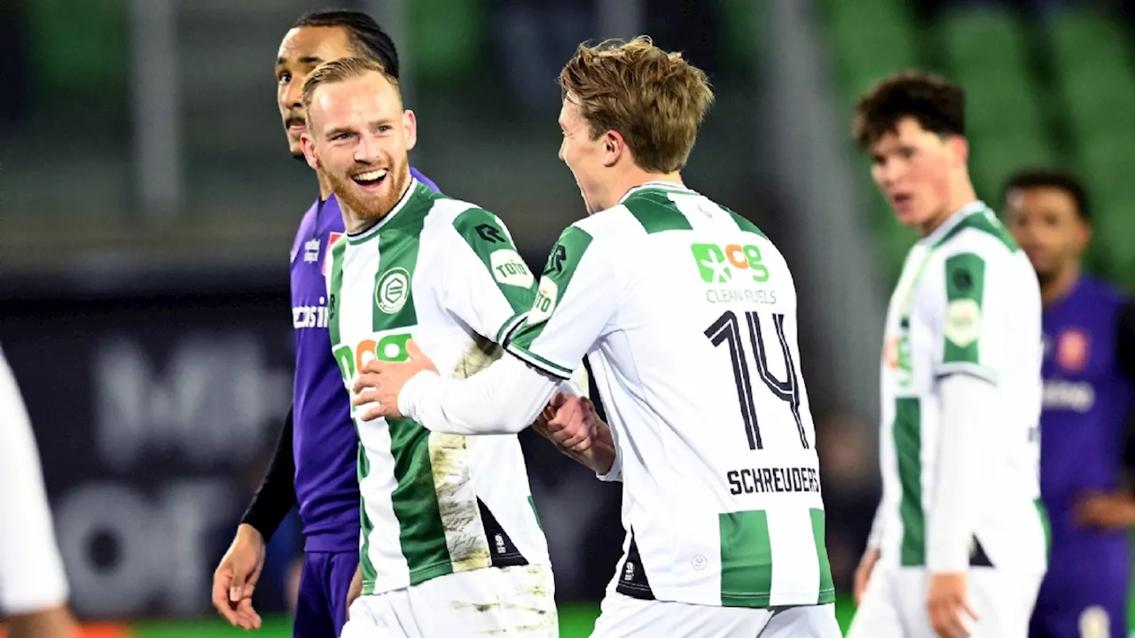 FC Groningen wint ruim maar mag zich nog geen periodekampioen noemen