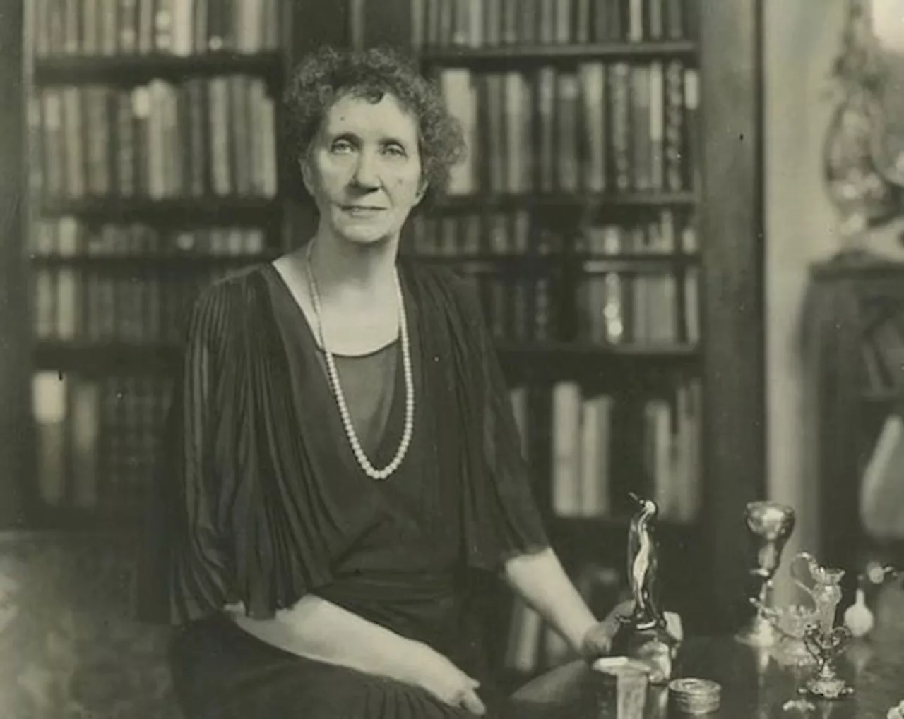 Agatha Christie she was not, but Carolyn Wells was a mystery novel phenom