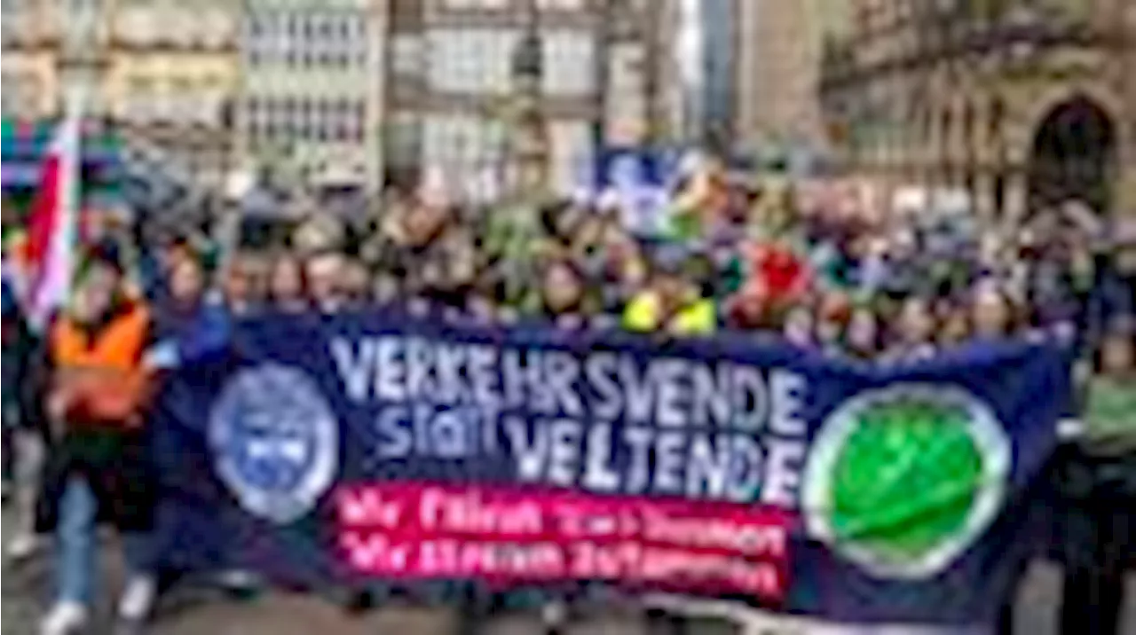 Klimastreik in Bremen: So lief die Demonstration am Freitag