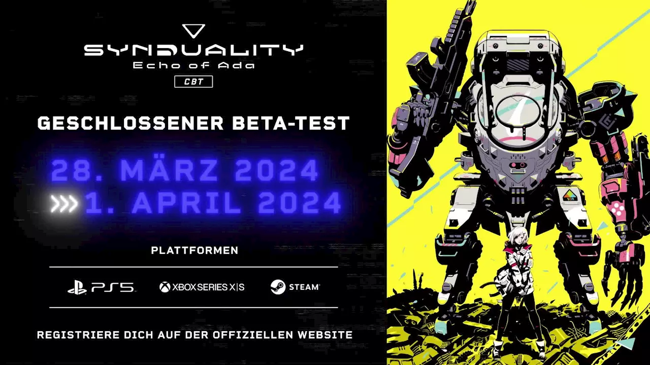 Synduality: Bandai Namco lädt mit neuem Trailer zum Beta-Test ein