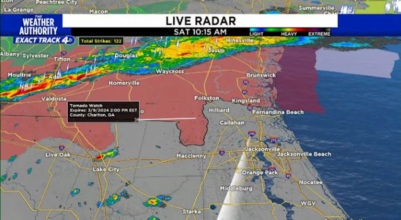 Tornado Watch for SE GA through 2 p.m.