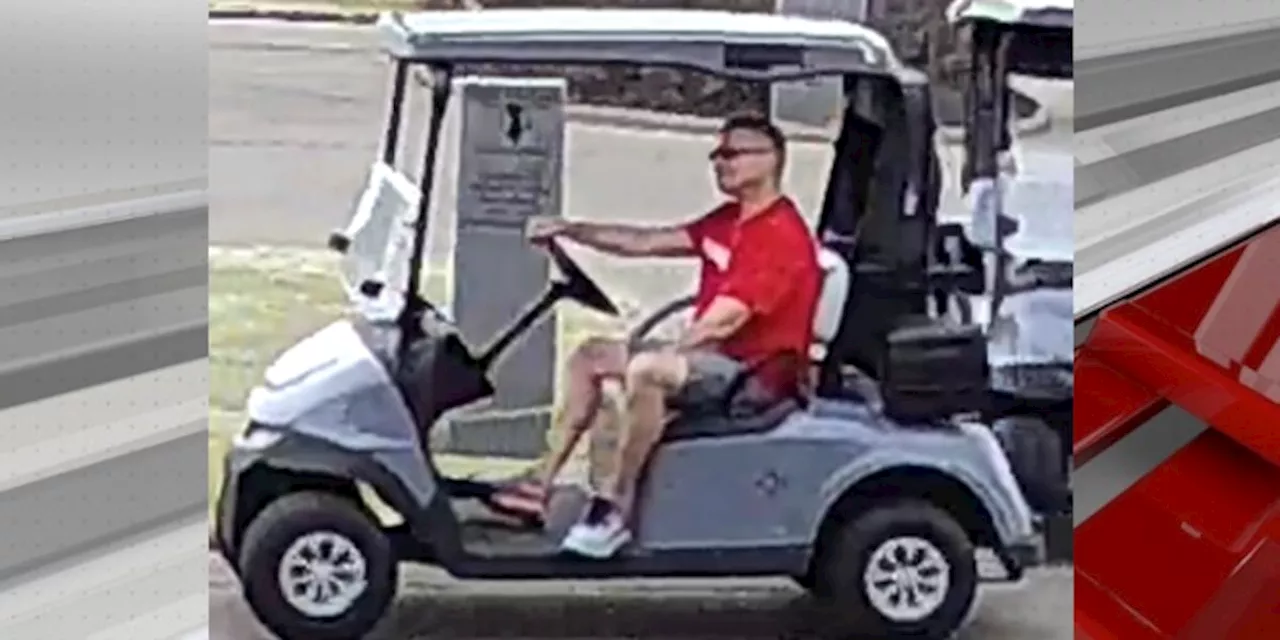 Reward offered for ID of man wanted for golf club theft at Prattville RTJ course