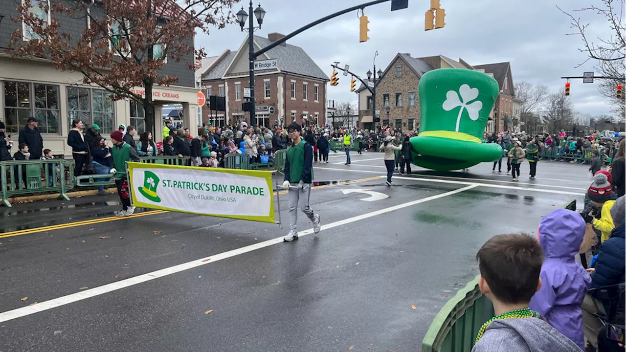 St. Patrick's Day Parade marches through Dublin on Saturday morning