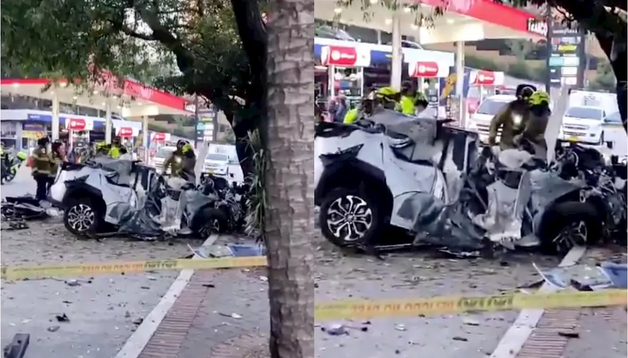 Fuerte accidente de tránsito dejó un joven muerto en Bogotá