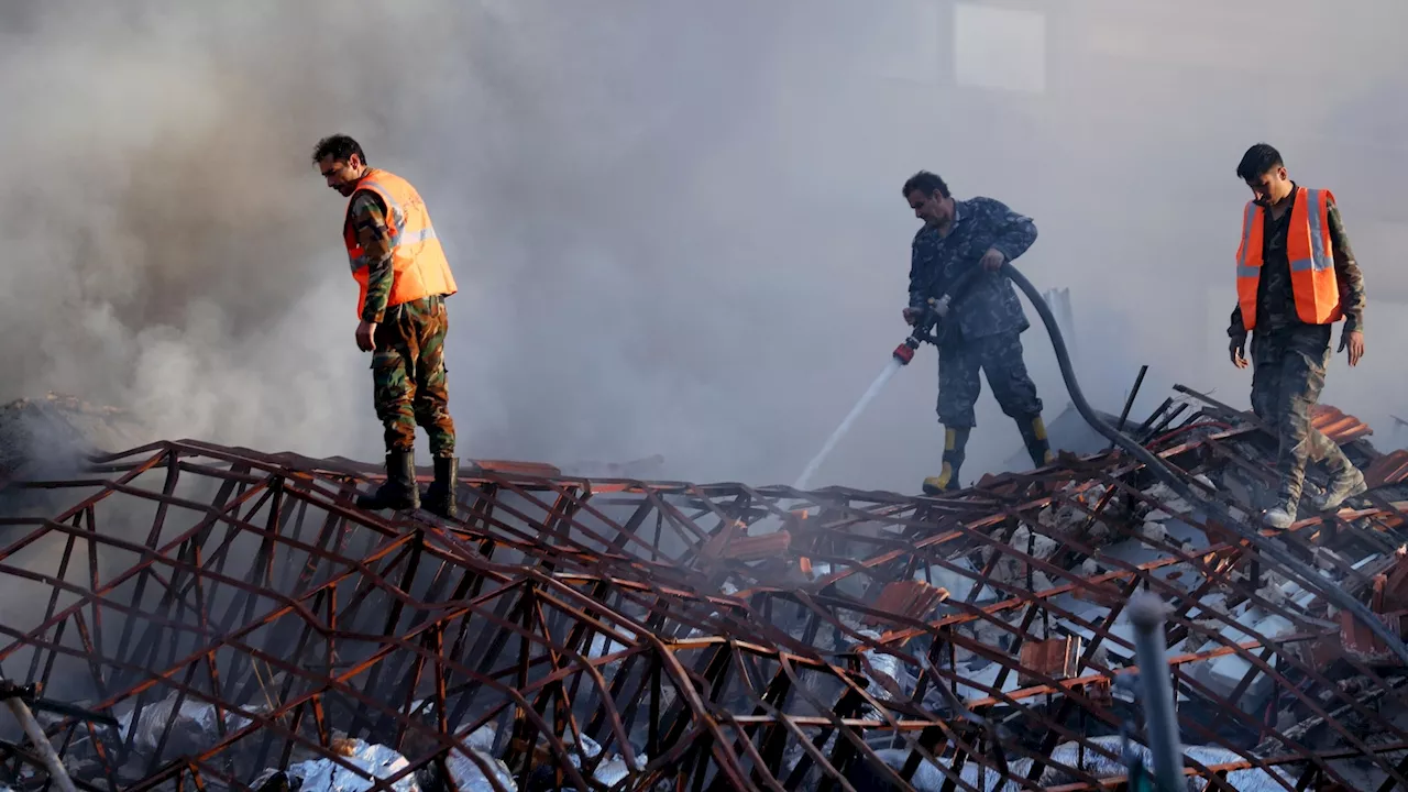 Syria says an Israeli airstrike destroyed Iran's consular building in Damascus, with several deaths